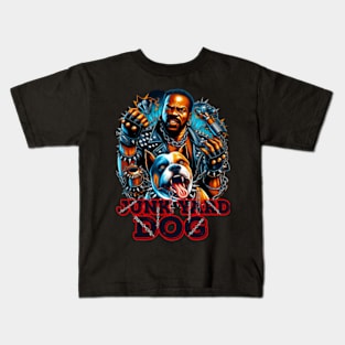 Retro Legend: Junkyard Dog Wrestler Tee Kids T-Shirt